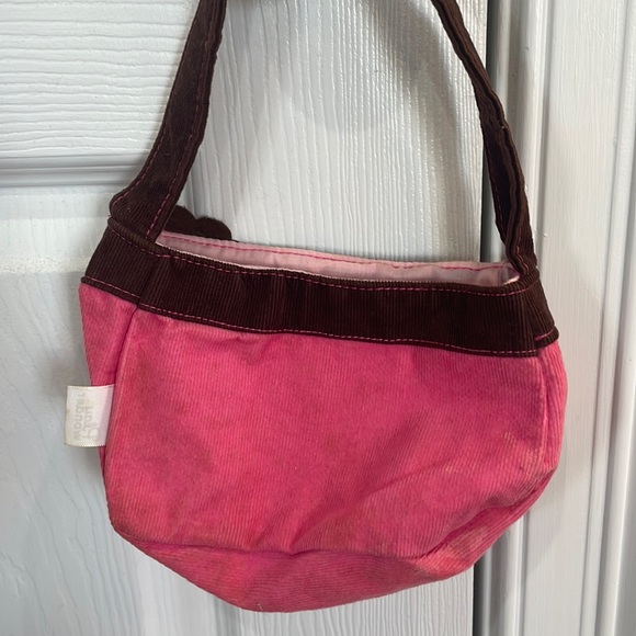 Y2K purse flower corduroy pink brown girls Play Wonder - Picture 6 of 6